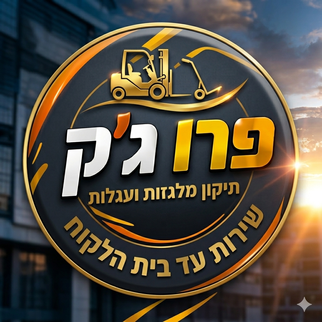 לוגו של פרו ג׳ק - תיקון מלגזות ועגלות שינוע.