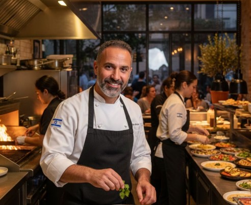 שף למסעדה מצליחה בתל אביב